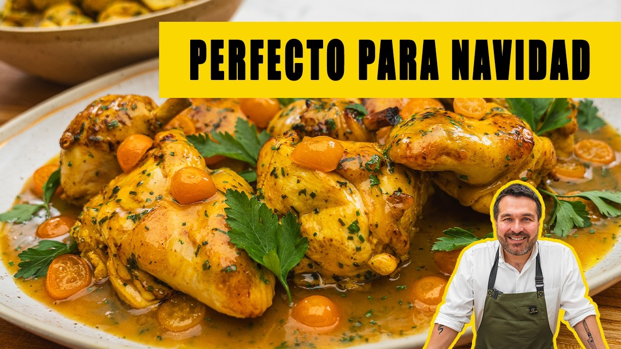 POLLIPAVO A LA NARANJA: PERFECTO PARA NAVIDAD | GIACOMO BOCCHIO