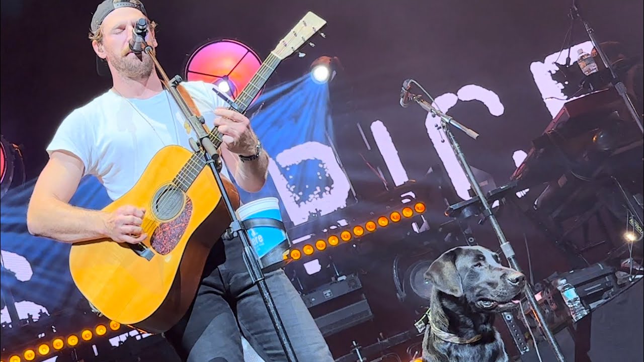 Chase Rice & Jack (dog) - Bench Seat (Live in Tampa, FL 10-14-23)