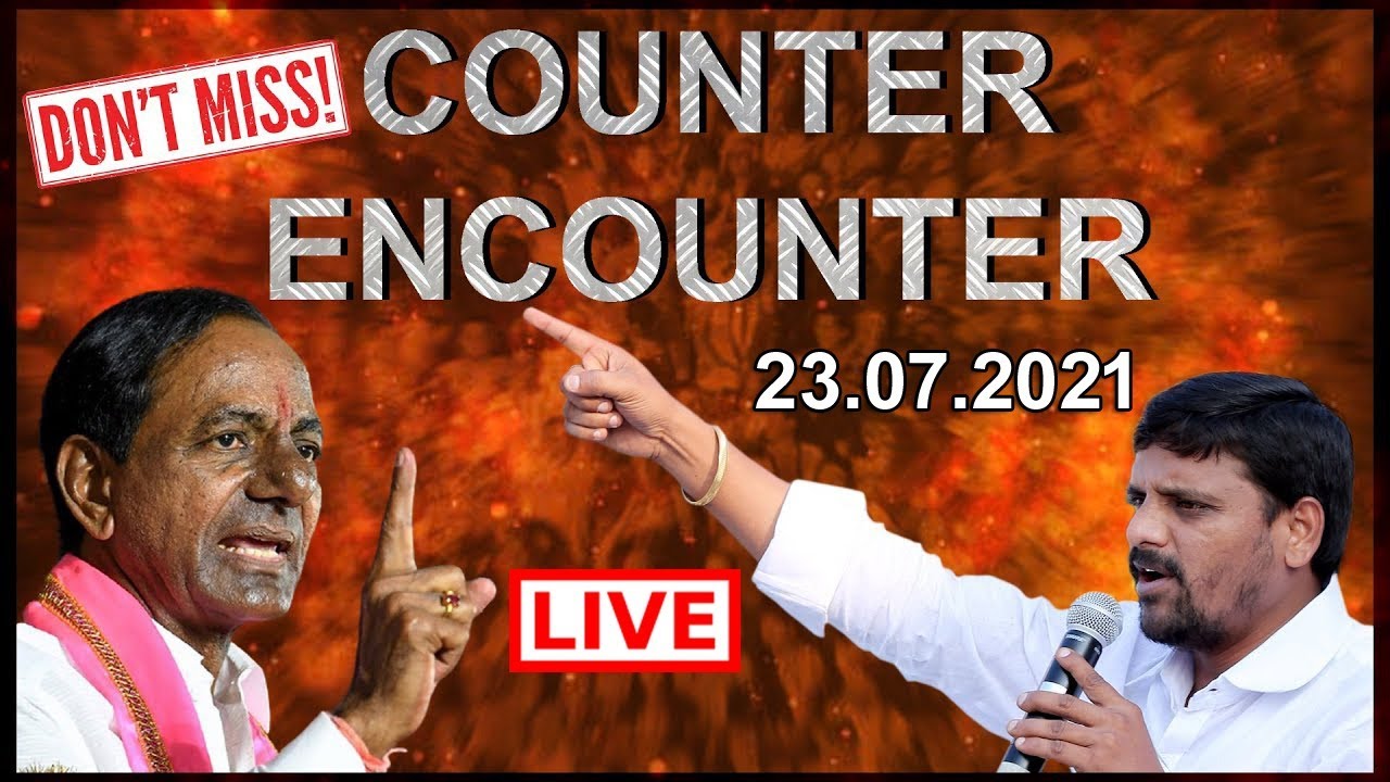 #Live COUNTER ENCOUNTER || #TeenmarMallanna || #QNews || #QMusichd