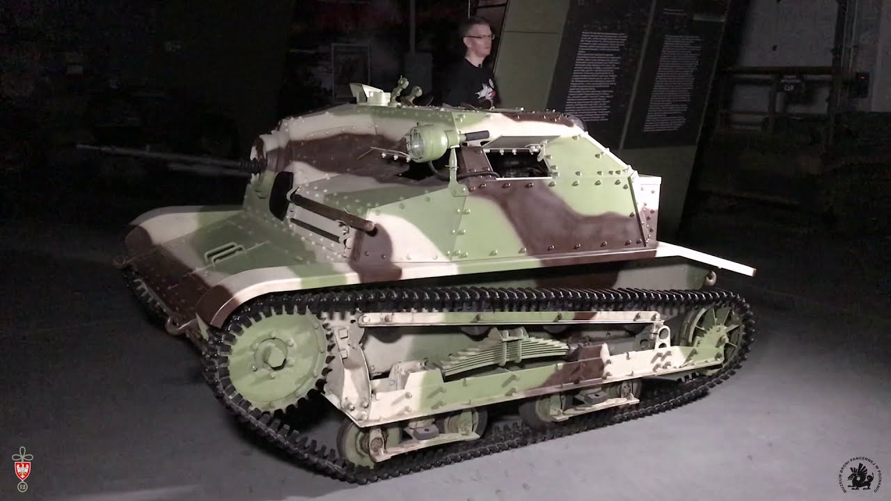 Polska tankietka TKS - Muzeum Broni Pancernej w Poznaniu