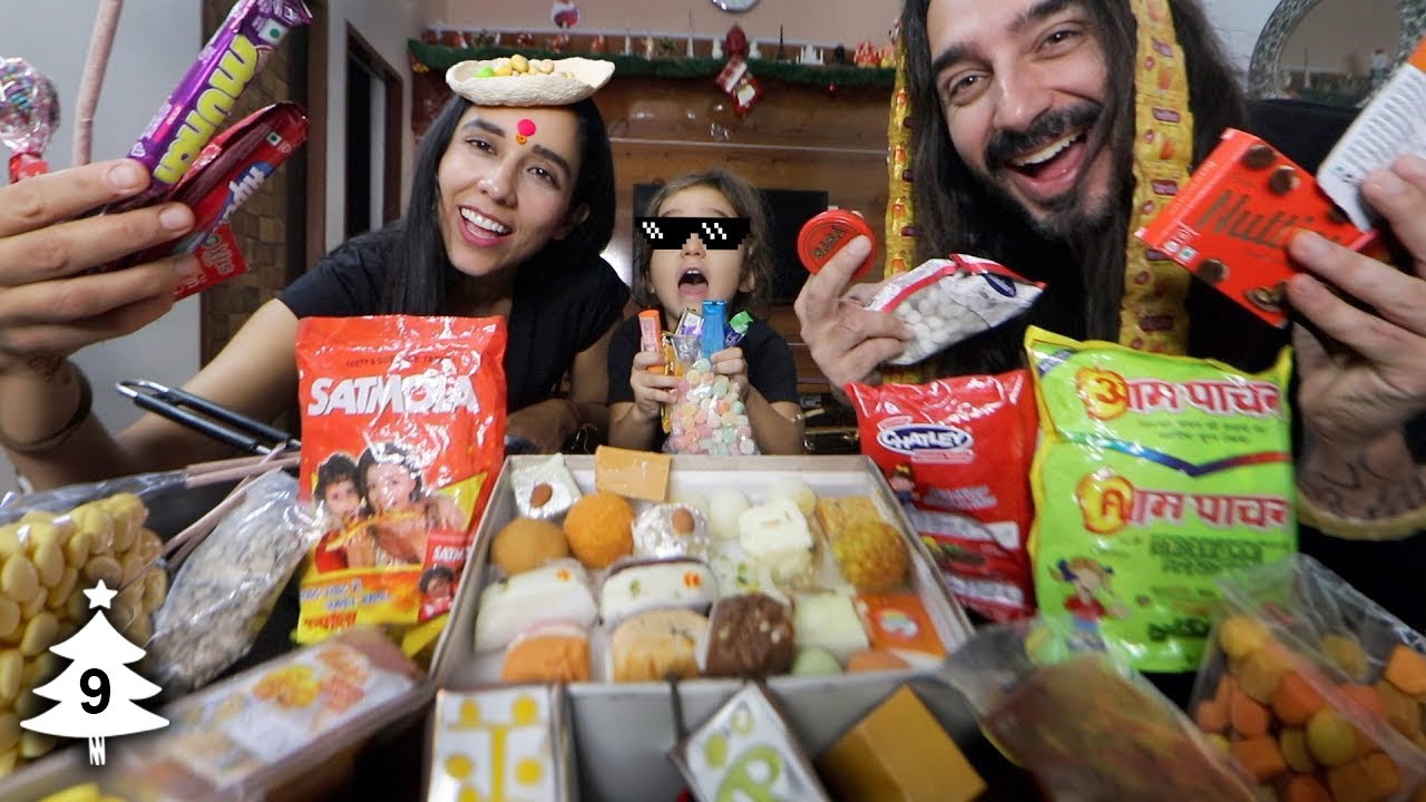 probando DULCES y CHUCHERÍAS de INDIA *son malos?