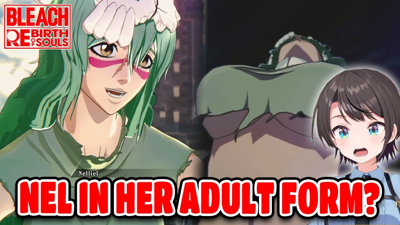 Subaru Hilarious Reaction To Nel True Form In BLEACH Rebirth of Souls Hololive【ENG SUB】