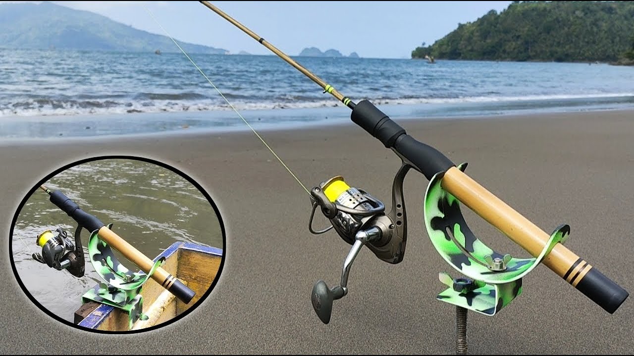 Ide Bagus Membuat Penyangga Joran Pancing Dengan Mudah _ 1OO% Diy - Rods Holder