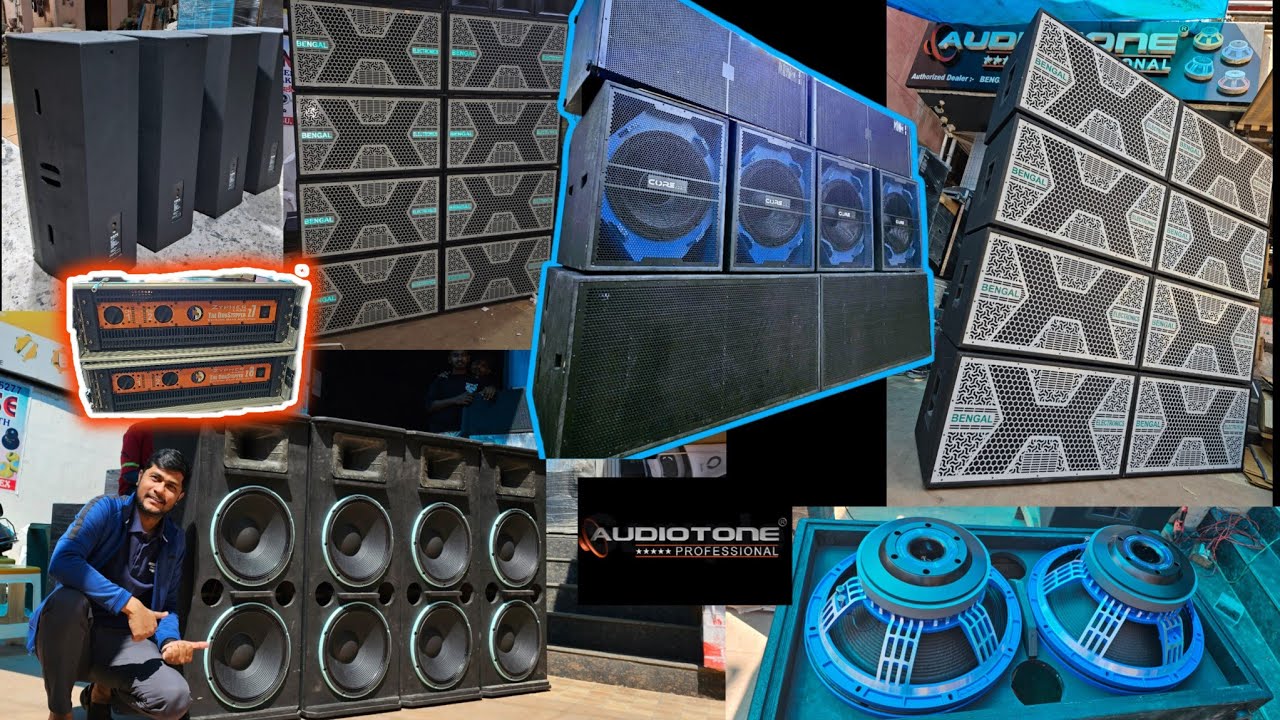 Back to back/ AUDIOTONE  1000w /600w/ BluBaSS/Dj market Ranchi JHARKHAND
