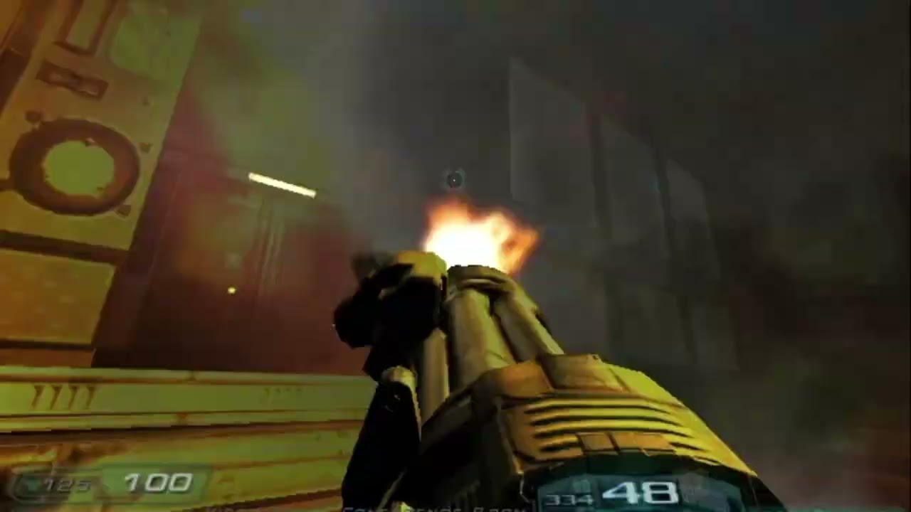 Heavy Plays Doom 3: Administration.