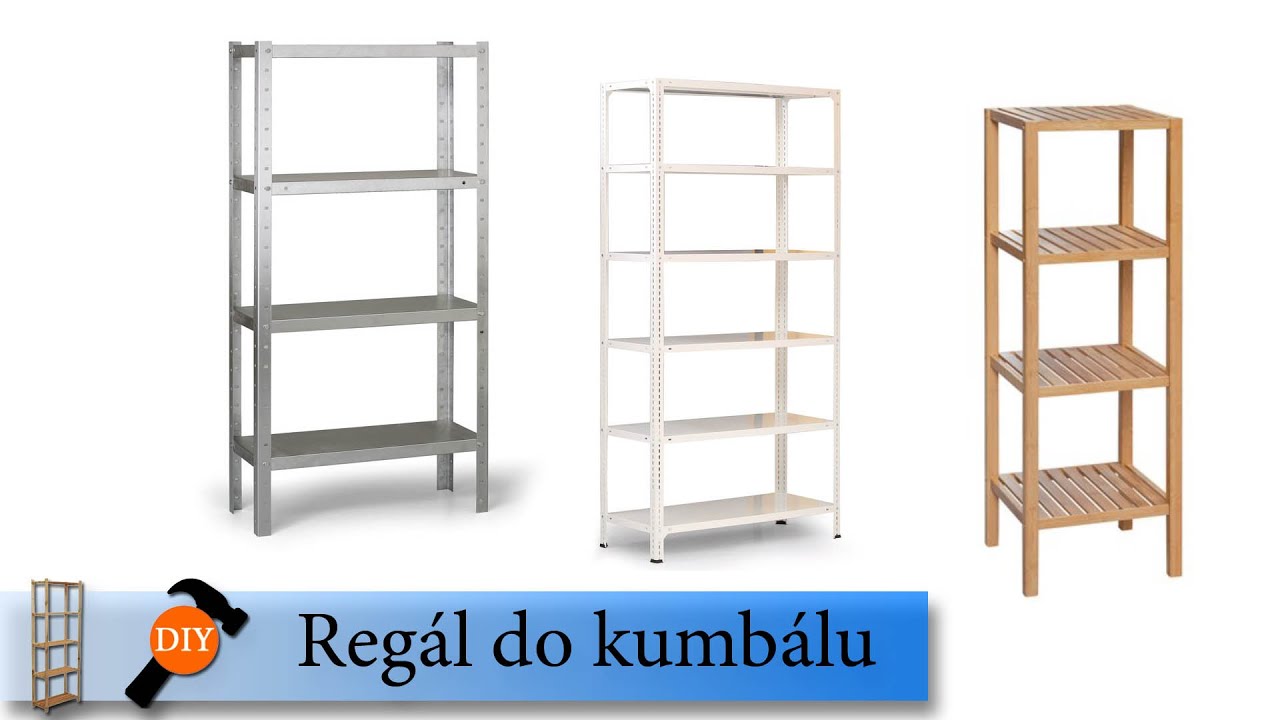 DIY Regál vlastními silami