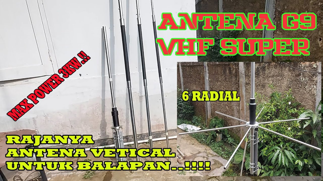 Antena G9 Super VHF Balapan Racing Terbaik