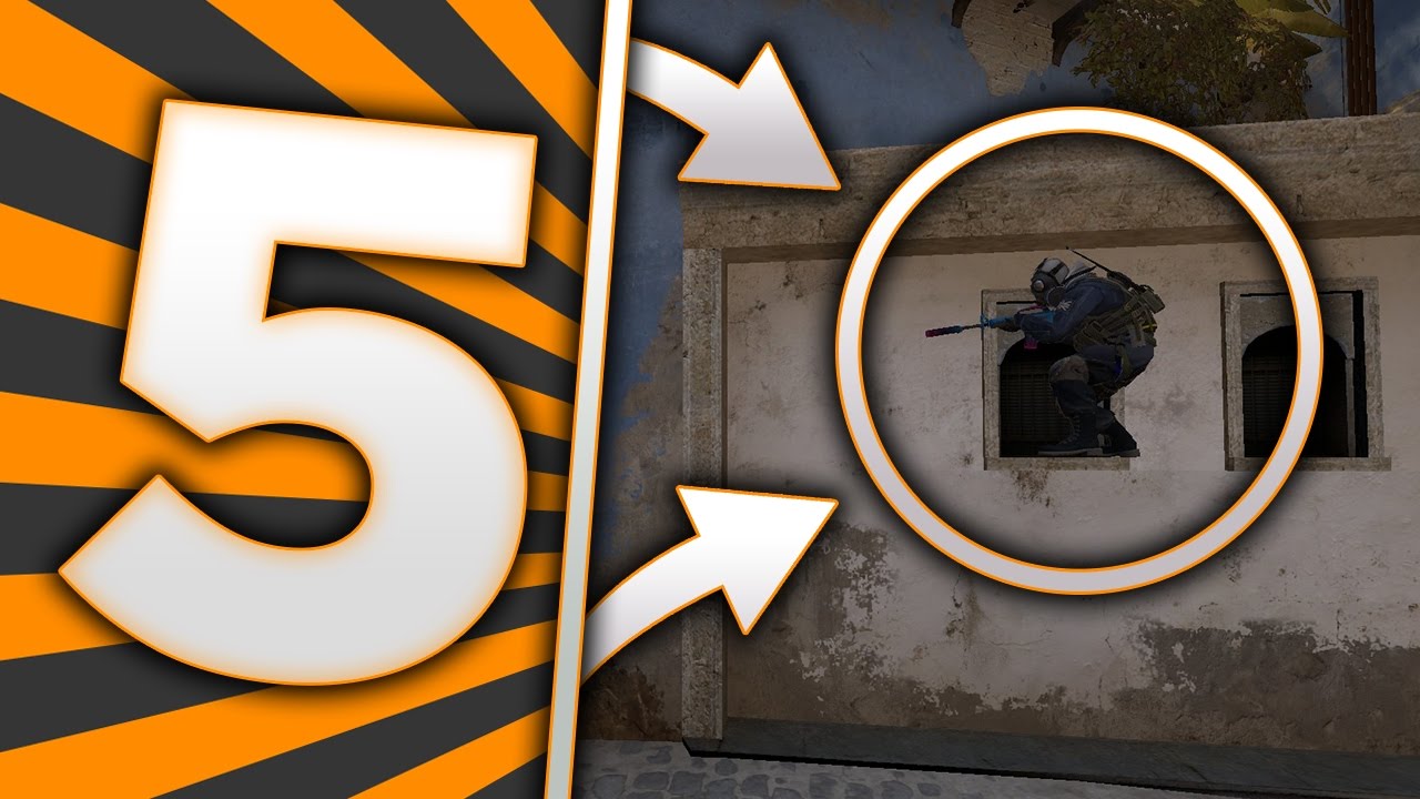 5 MAGICZNYCH POZYCJI W CS GO !!!