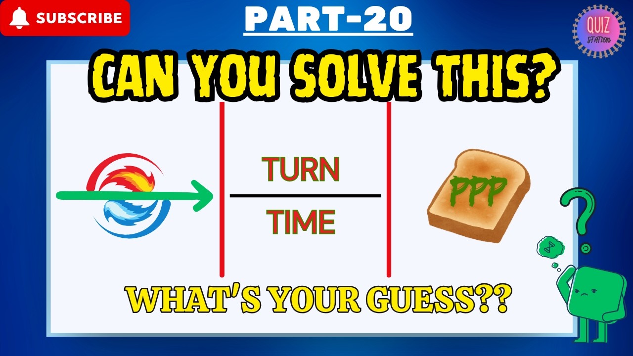 Ultimate Rebus Puzzle Challenge! 🧠💡| Part -20