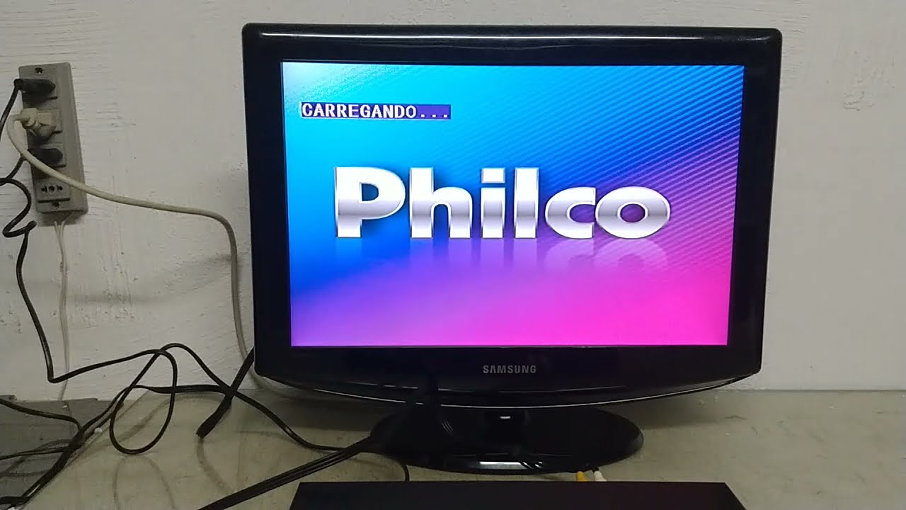 teste e embalagem dvd cd player  Philco PH155 - vendido