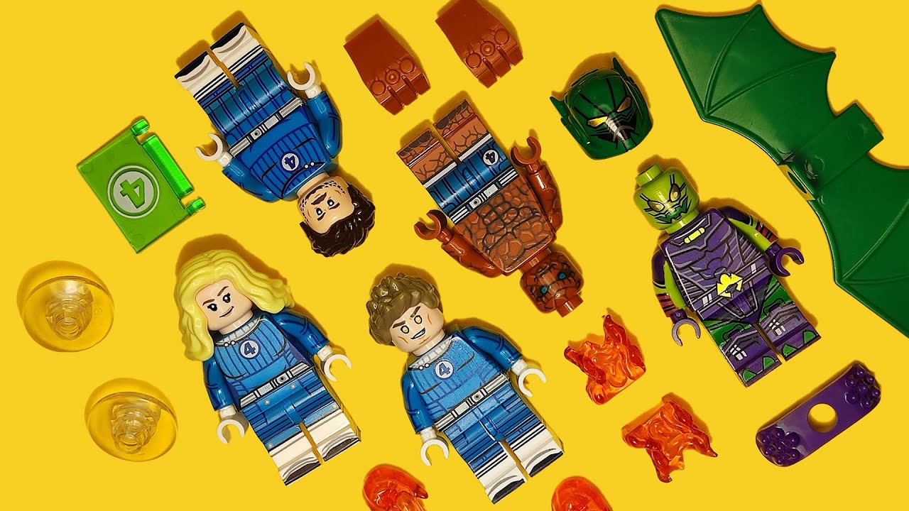 LEGO The Fantastic Four: First Steps & Annihilus | Unofficial Minifigure | Marvel