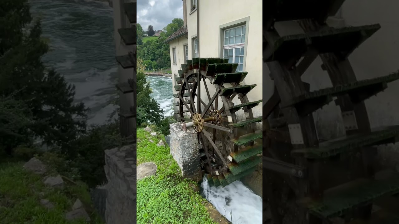 The old WATER MILL works!                        #Shorts