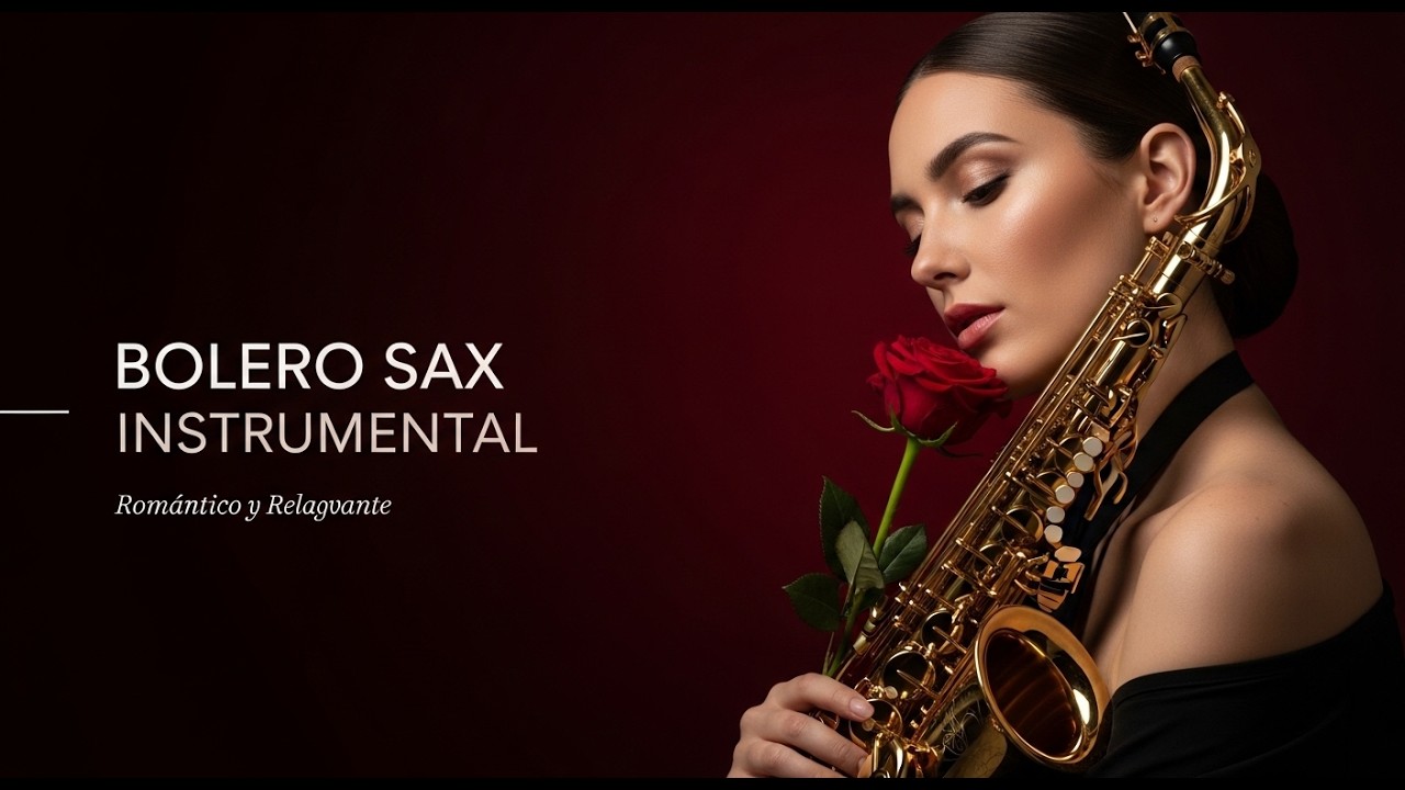 Latin Bolero Sax Instrumental Night | Música Romántica de Amor