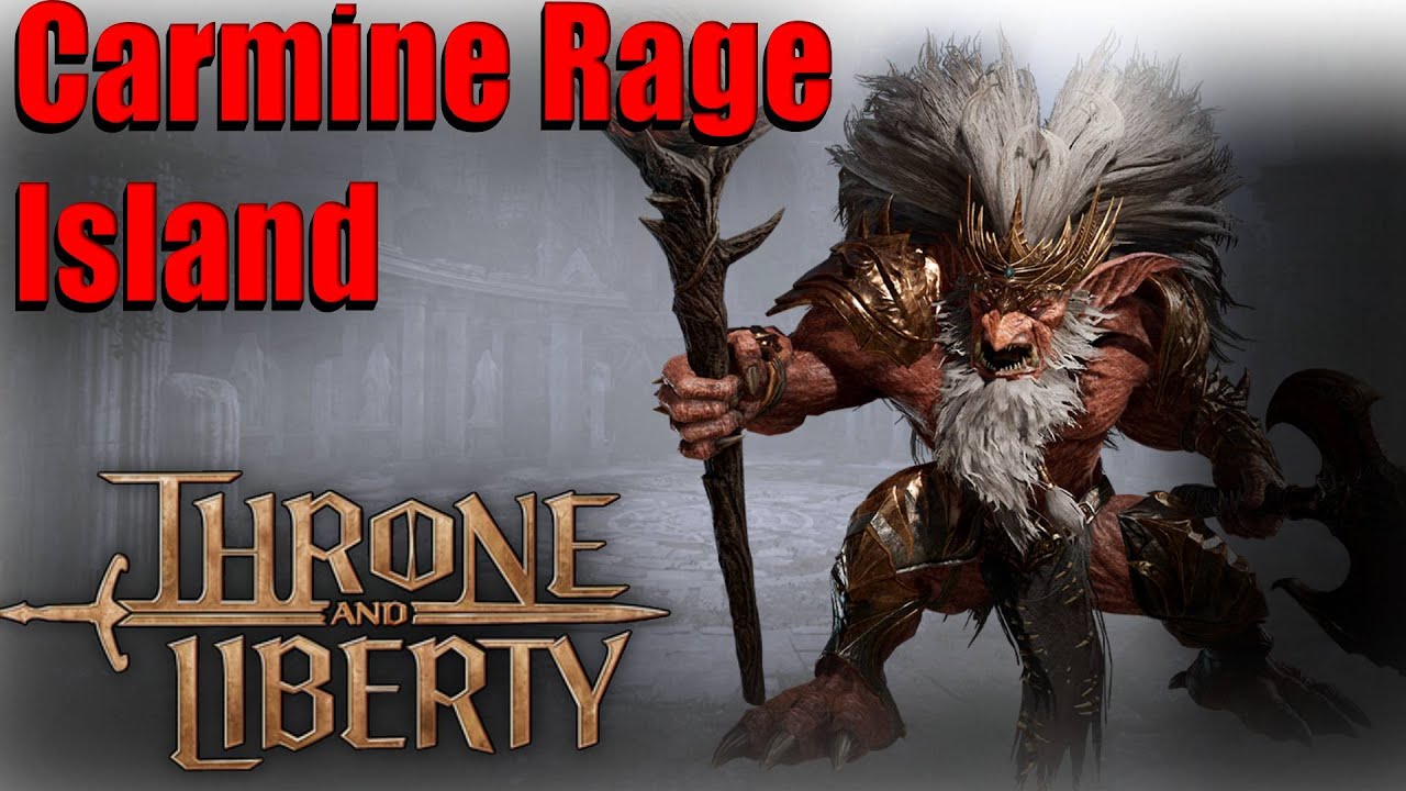 Nie daj się pokonać! - Carmine Rage Island guide Throne and Liberty