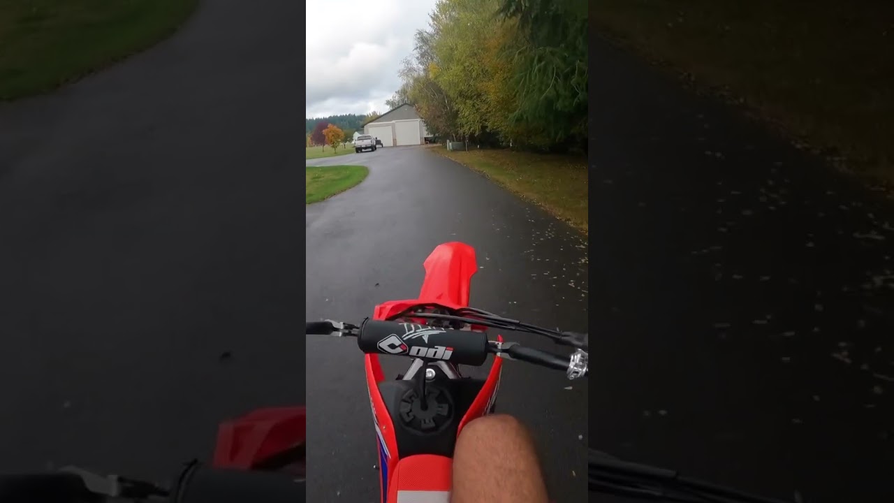 I bent my handlebars #gopro #fyp #youtubeshorts