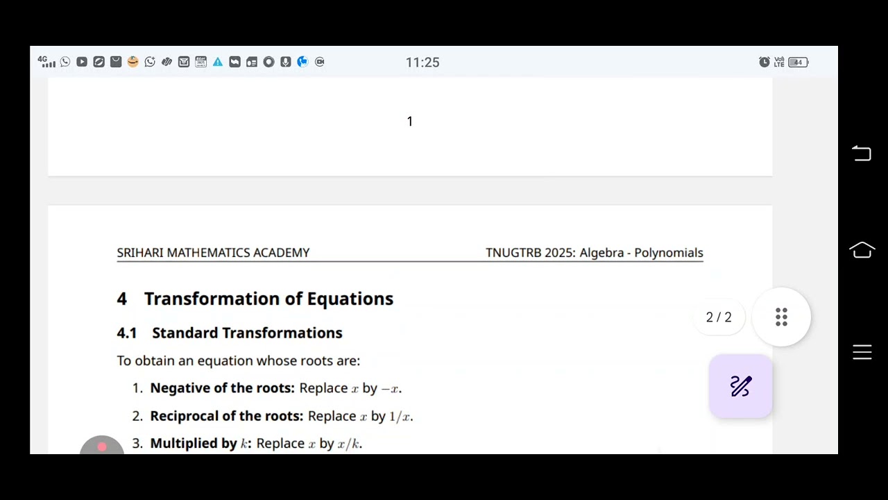 TNUGTRB MATHEMATICS
