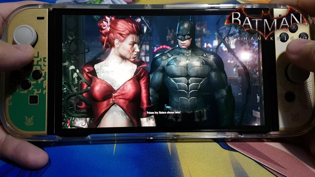 Batman: Arkham Knight New Update 1.0.3 on Nintendo Switch OLED || Improved Performance and Graphic??