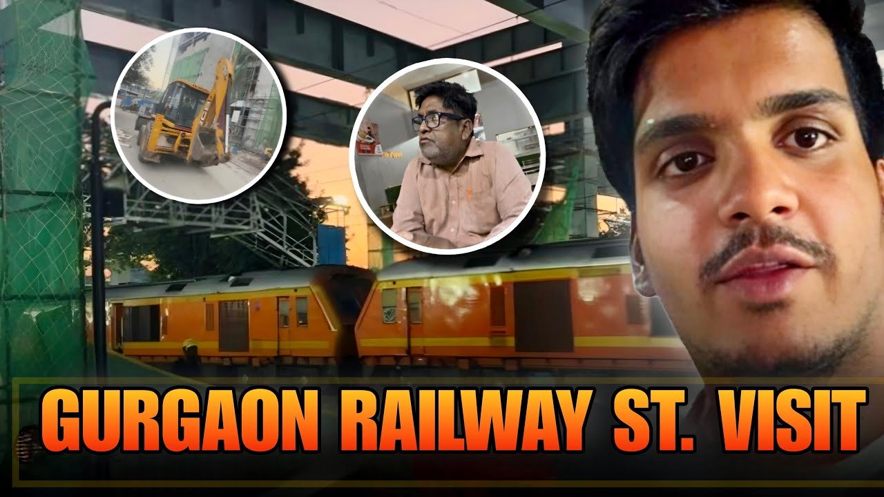 Gurgaon Railway St.Construction Site Visit & Home Shopping | Vlog no.22
