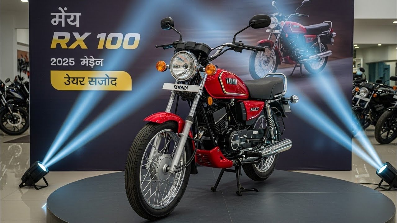 New 2025 Yamaha RX 100 finally launch is BACK! 🚀 2-Stroke Legend Reborn with Shocking Power & Retro 