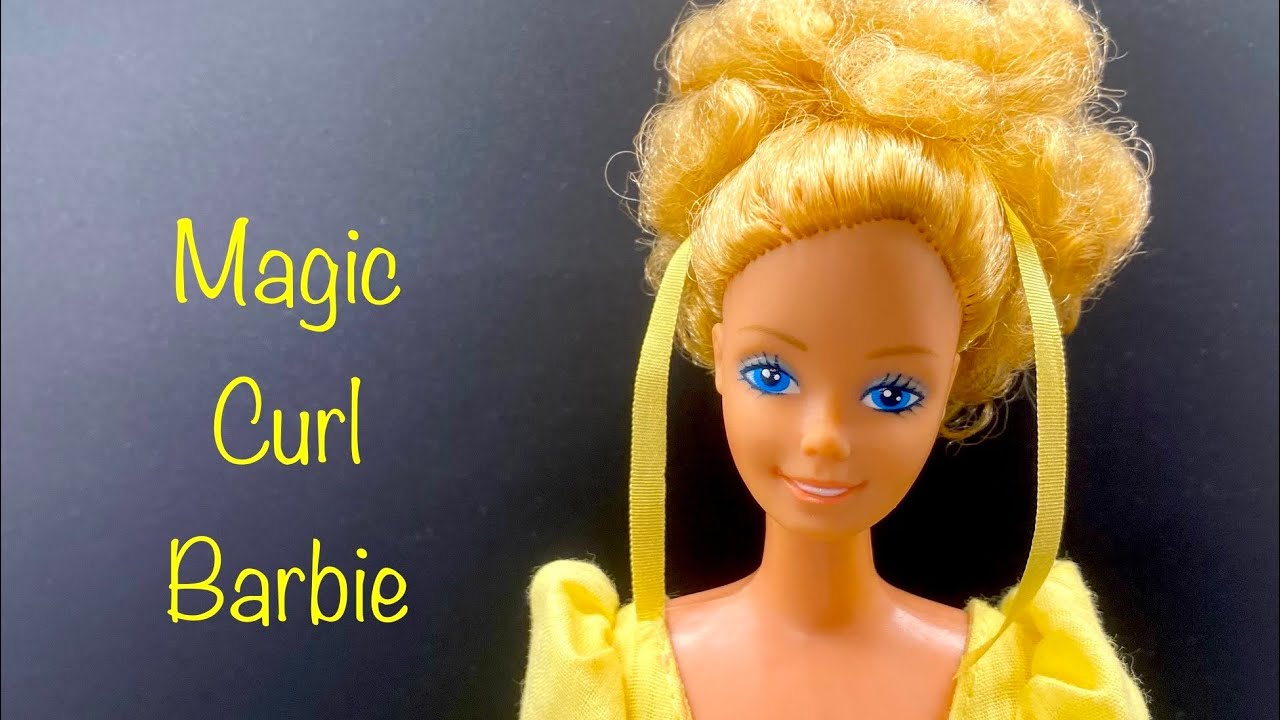 1981 MAGIC CURL BARBIE DOLL 3856 1980s Superstar Era Dolls Vintage