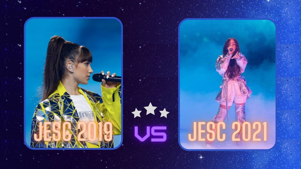 Junior Eurovision Battle - 2019 vs 2021(JESC 2019 vs JESC 2021)