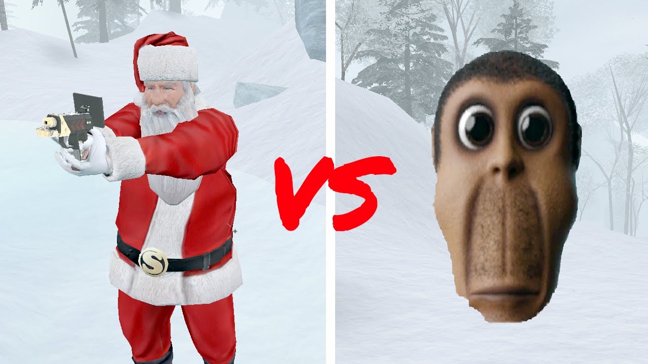 santa vs obunga nextbot 😱| part 2