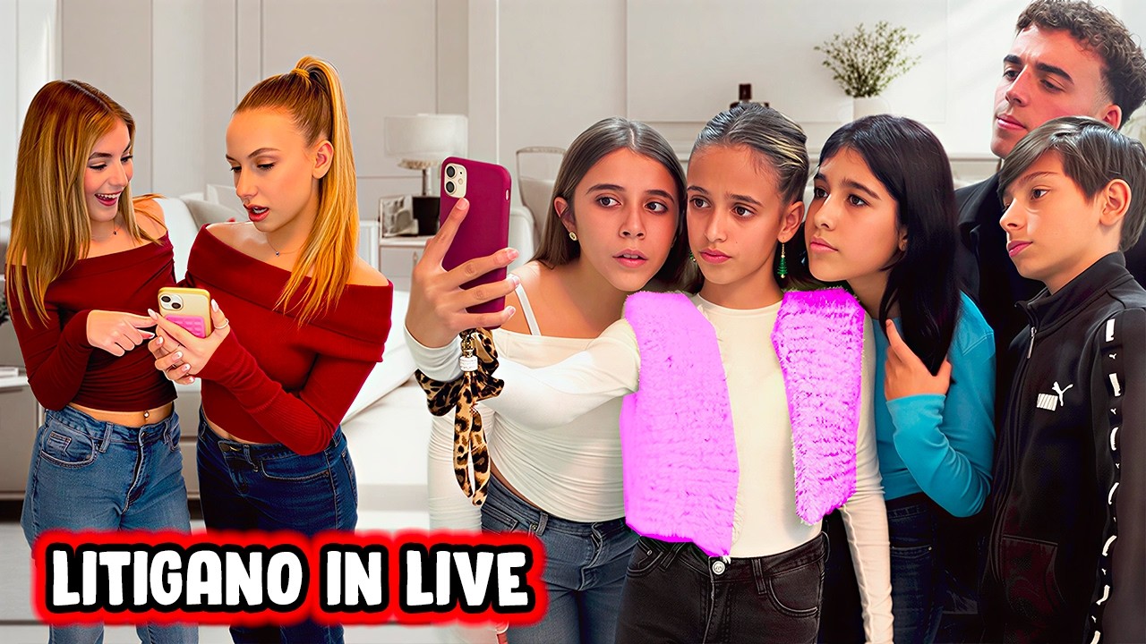 LITIGO CON LA MIA CRUSH IN LIVE con ALESSIA ED YLEANA! 😱💥 DRAMA EPICO!