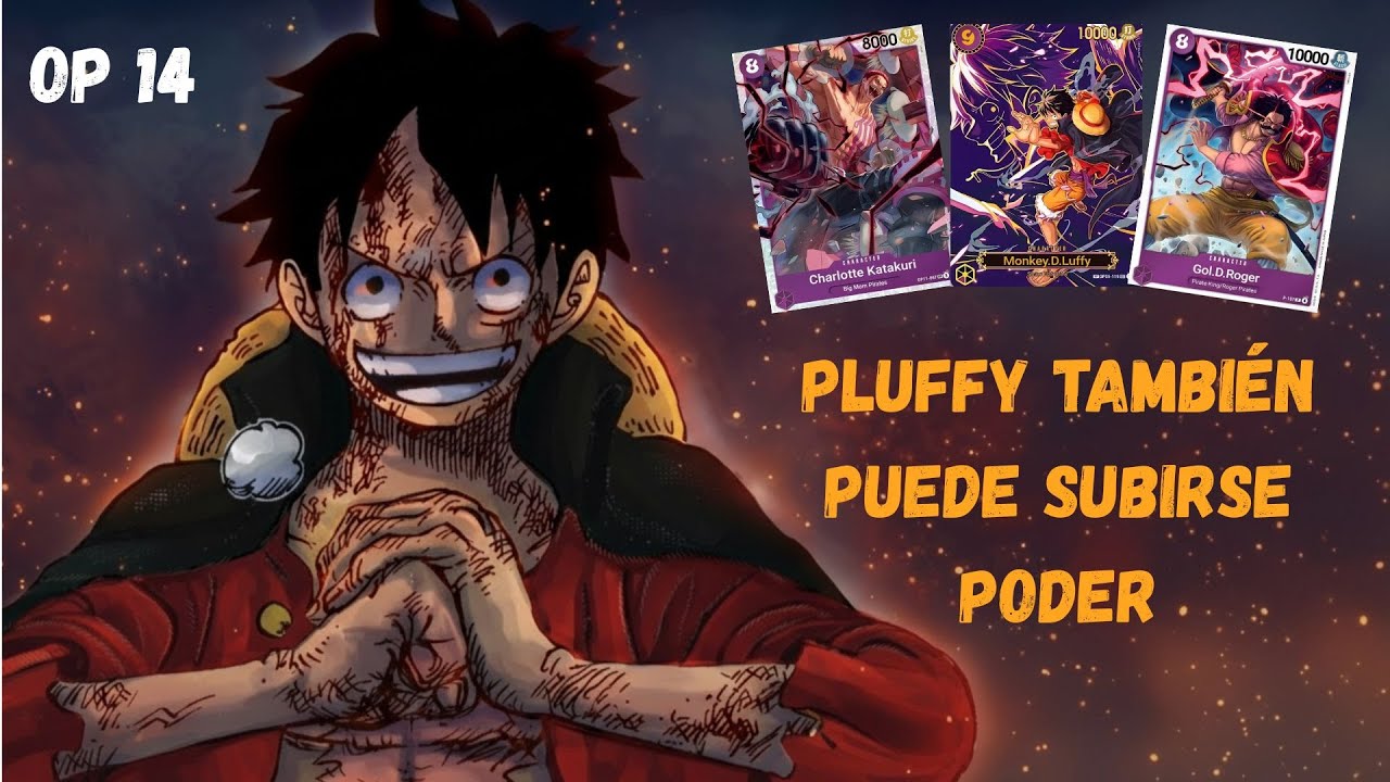 A P LUFFY LE SIENTA BIEN EL ROGER  EN OP14 | DECK PROFILE Y GAMEPLAY | ONE PIECE CARD GAME