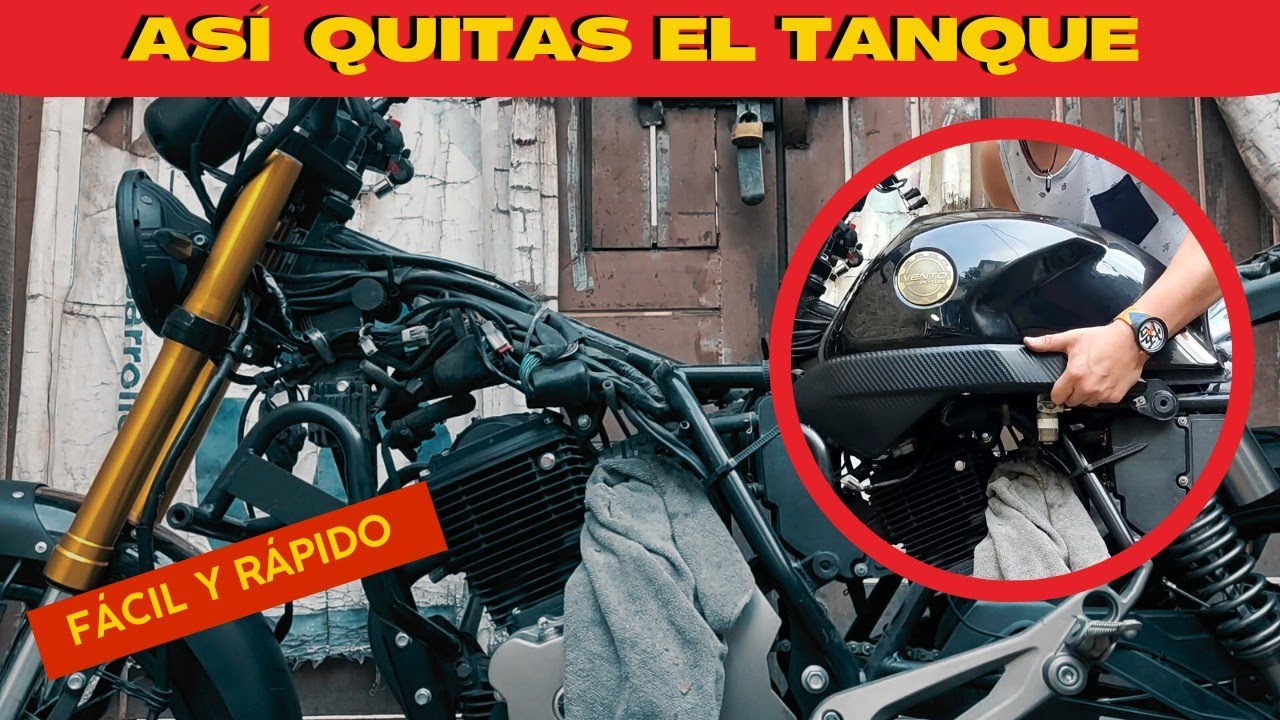 CÓMO QUITAR TANQUE DE GASOLINA | ROCKETMAN 250 | FÁCIL Y RÁPIDO | TUTORIALES | MASSIOSARE