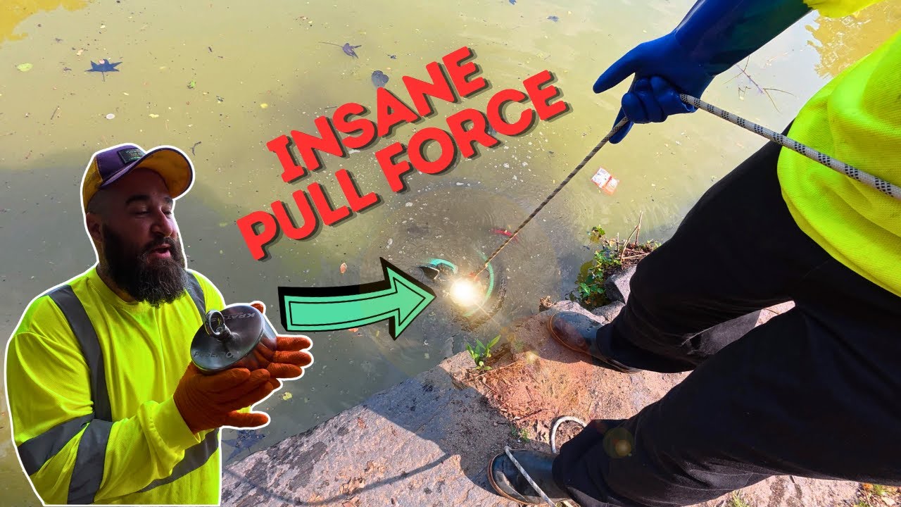 Most powerful fishing magnet on Earth uncovers the truth.