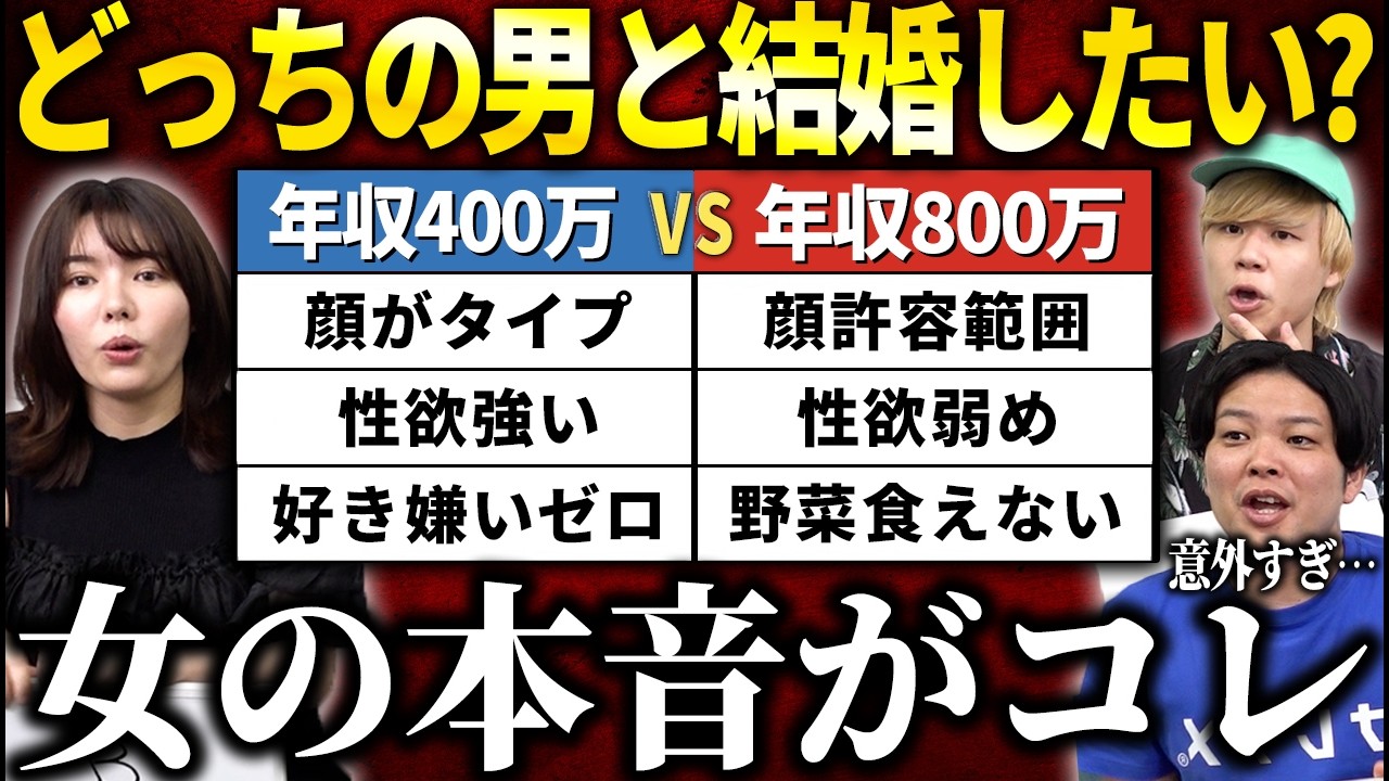 【女性2000票】年収400万円男性を選ぶ女の本音がコレです