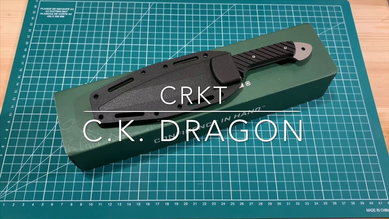 CRKT C.K. Dragon ... l’écorcheur de belles mères (je déconne)