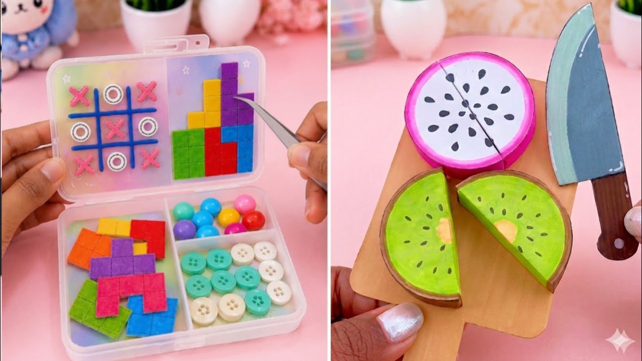 10 Easy craft ideas / miniature craft / Paper craft / how to make / Helena's Craft