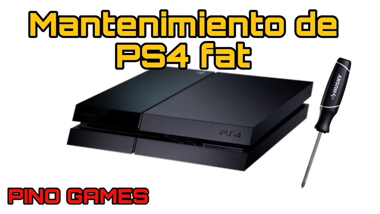 COMO DESARMAR PS4 FAT desarmado y armado, cambio de pasta térmica, MANTENIMIENTO