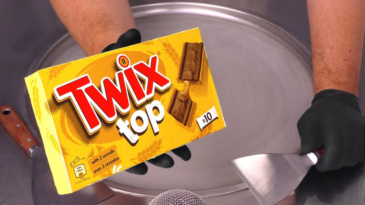 TWIX top - Ice Cream Rolls | ASMR