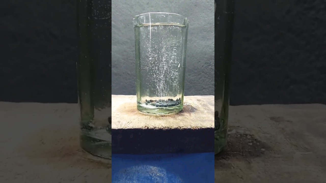 Silica vs Water Sciences Experiment😱😱 #youtubshort #trandingshort