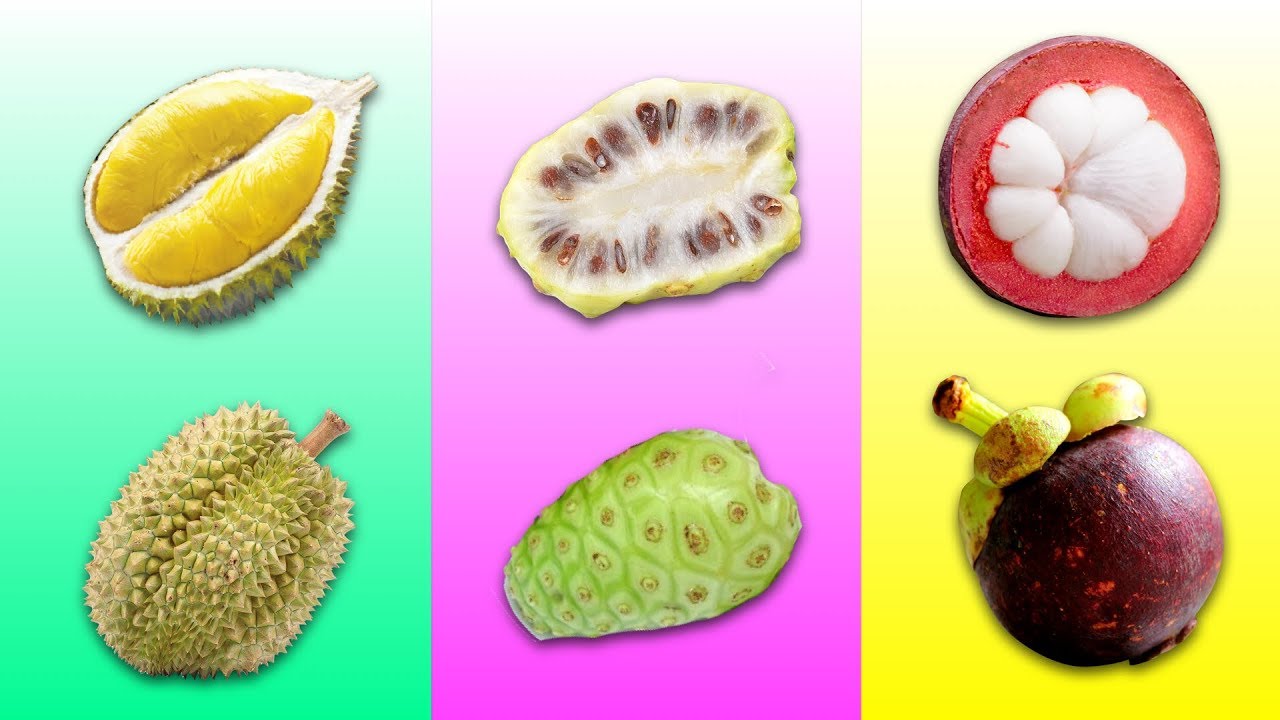 Amazing fruits of Asia | Learn fruits and vegetables | Fun learning for kids