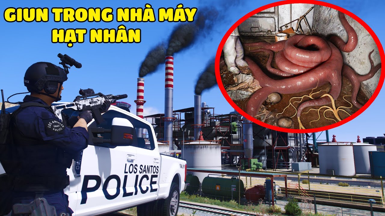GTA 5 TRÁI ĐẤT BỊ Ô Nhiễm Không Khí Bụi Phóng Xạ Loài GIUN Trong Phòng Thí Nghiệm Bị Đột Biến GEN !