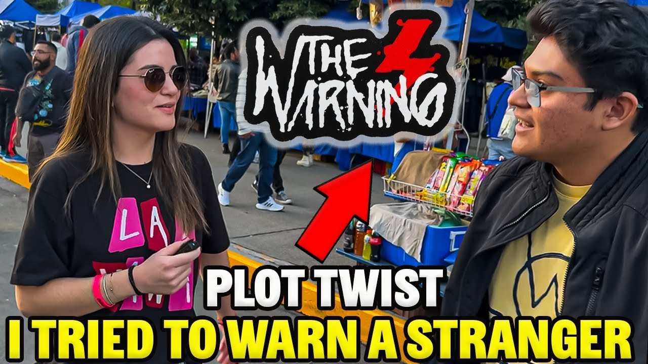 Trying to '‘WARN’ A Stranger For THE WARNING Auditorio Nacional Show CDMX