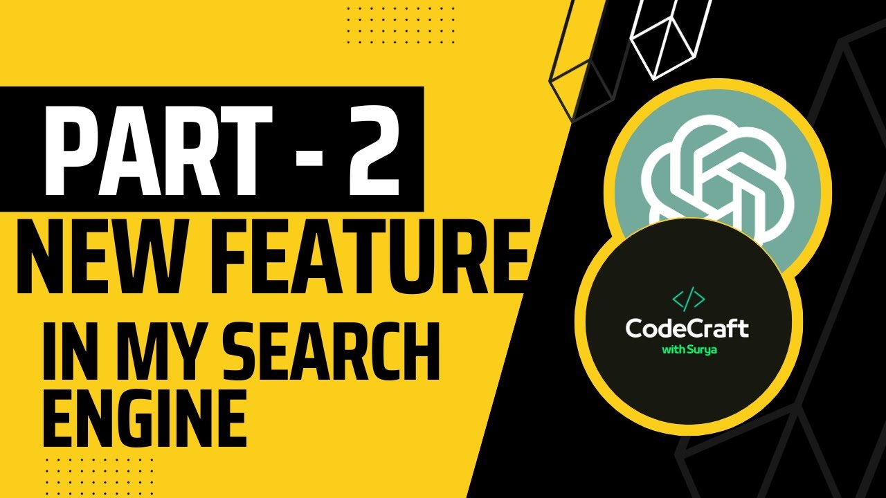 Enhancing My Personal Search Engine with AI-Powered Featurea