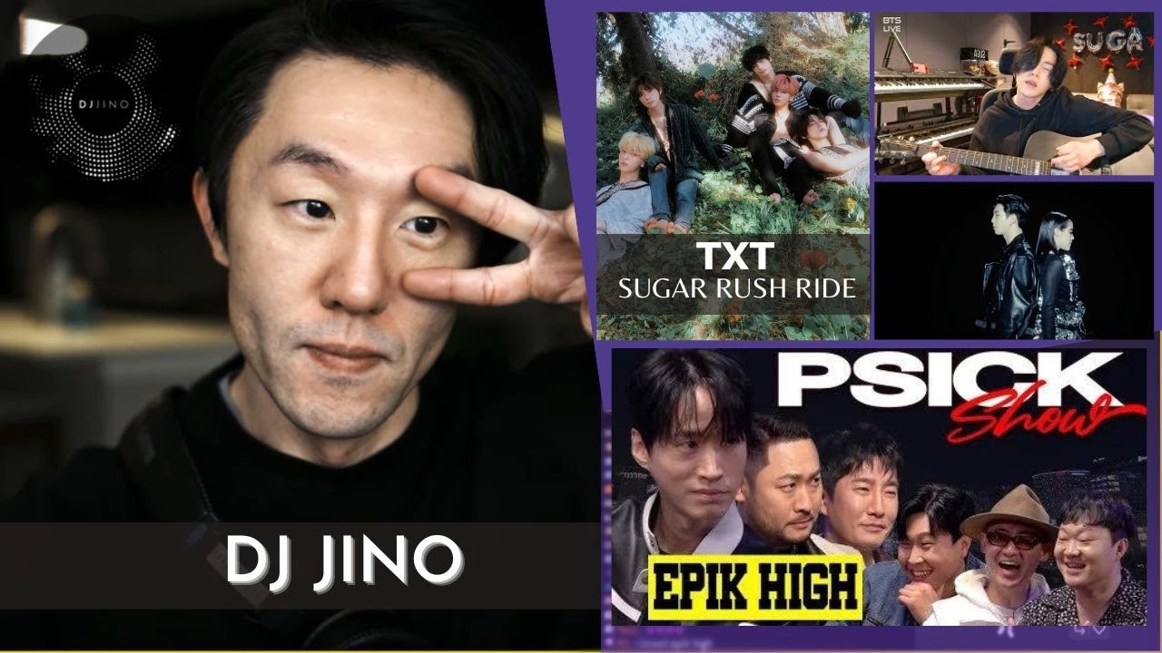 DJ REACTION to KPOP - PSICK SHOW 'EPIK HIGH' + TXT 'SUGAR RUSH RIDE' + SMOKE SPRITE (FT. RM) TEASER