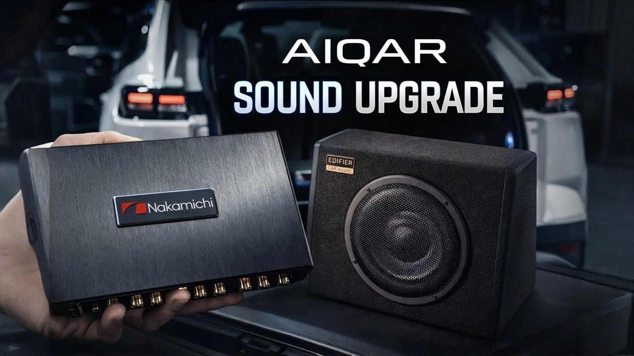 AIQAR ⚡ AVTOZVUKNI YAXSHILASH | NAKAMICHI DSP + EDIFIER SUB | Улучшение звука