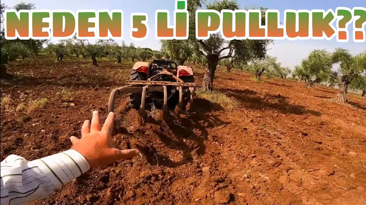 BAHAR SÜRÜMÜNE 5 Lİ PULLUK İLE DEVAM.. PULLUK İLE KÜLTİVATÖR ARASINDAKİ KALİTE FARKI...