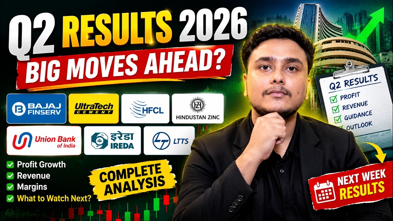 Q2 Results 2026  HFCL, Bajaj Finance, UltraTech Cement  Stock Market Analysis|