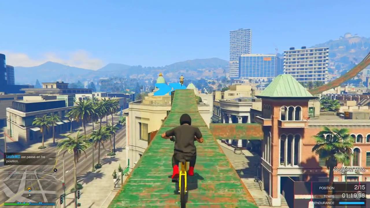 COOL PARKOUR - GTA 5 ONLINE
