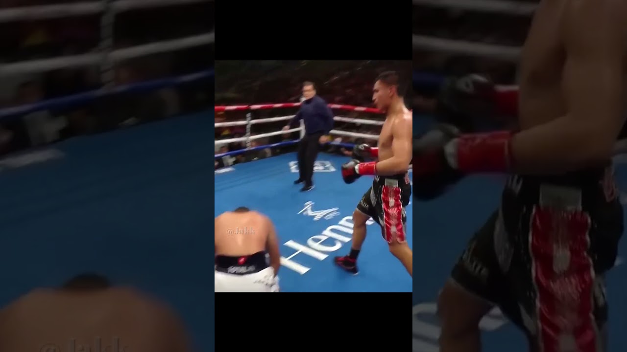 Vergil Ortiz Jr  Brutal Body Shot Destruction Of McKinson