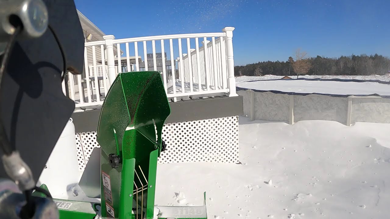Snowdrifts - Clearing a path for Propane delivery 2/9/26 (Part 1)