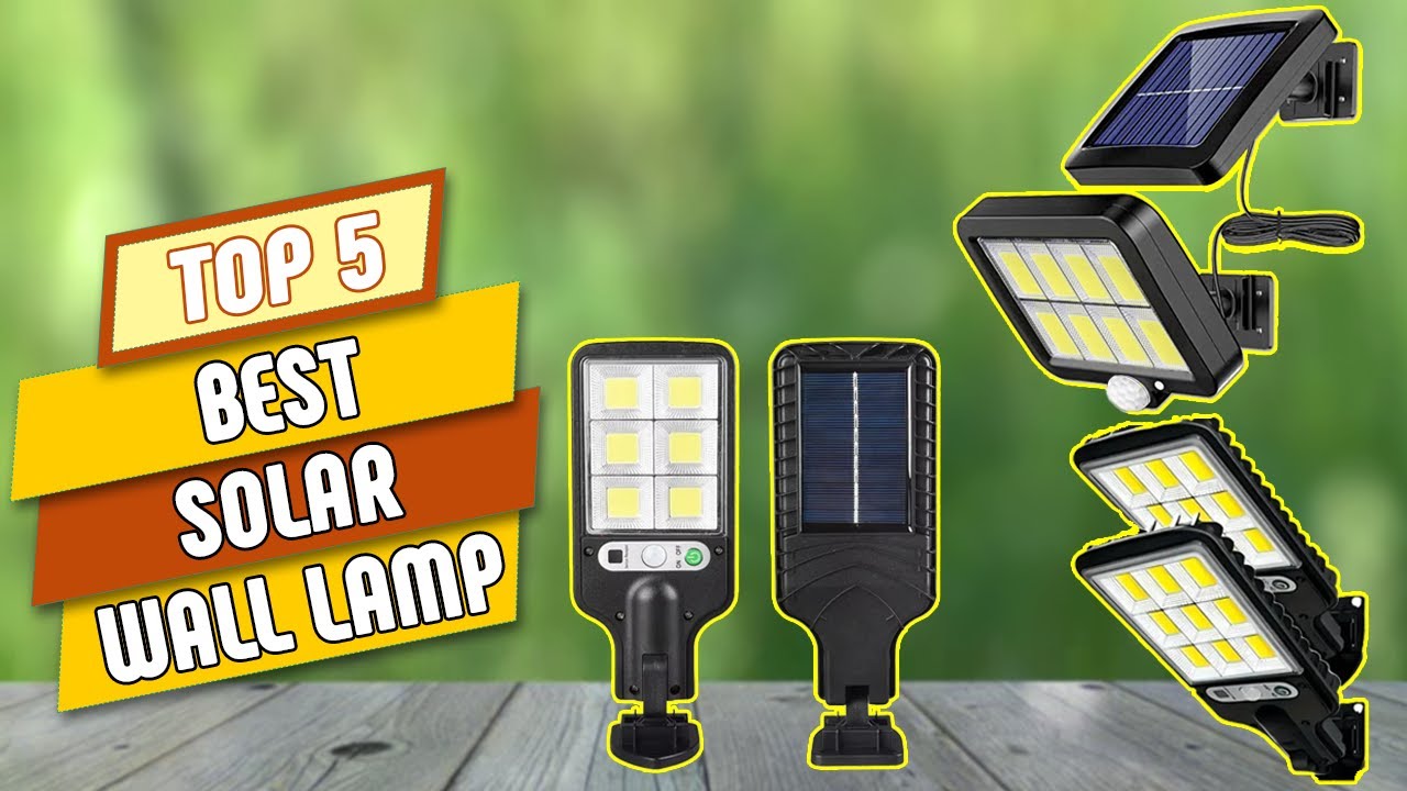 Top 5 Best Solar Wall Lamp in 2025 | LED Wall Lamp on Aliexpress