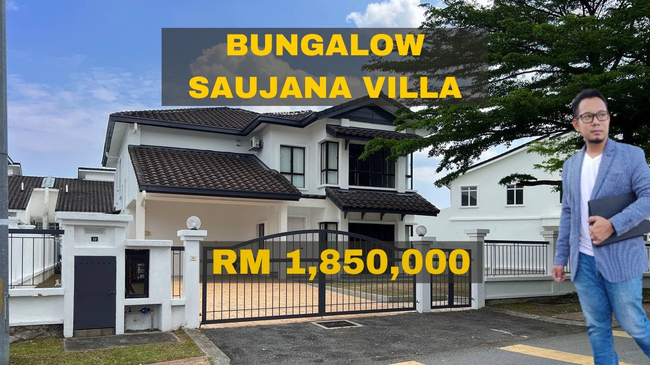 Exclusive Double Storey Bungalow | Saujana Villa, Kajang – Spacious | Refurbished | Prime Location!