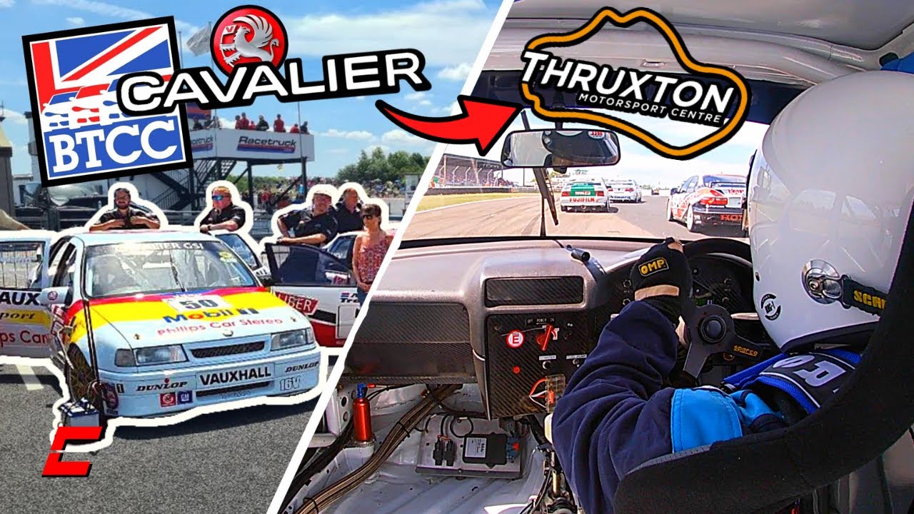 Vauxhall Cavalier GSi Classic Touring Car goes to Thruxton Circuit!
